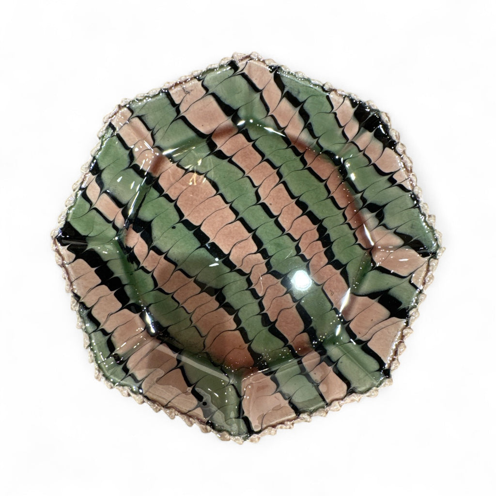French Slip Glazed Plates, S/6