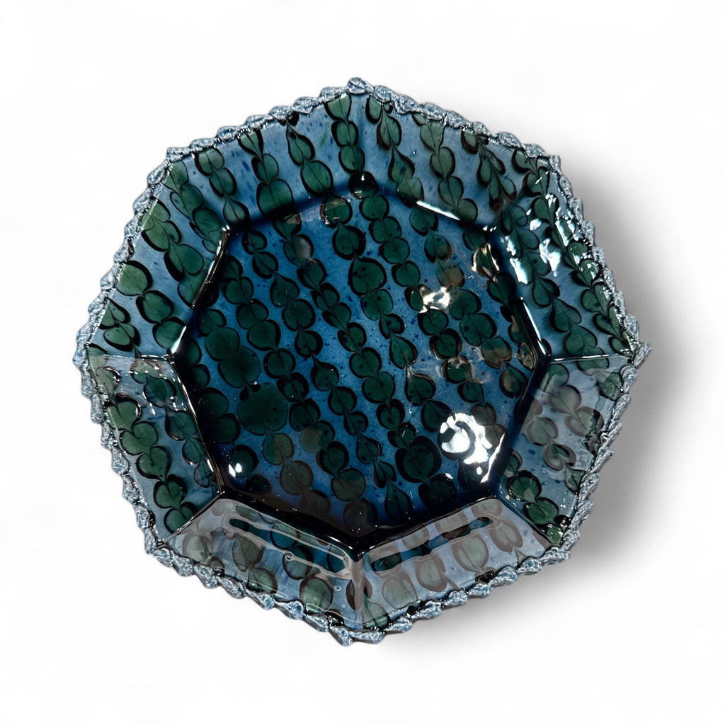 French Slip Glazed Plates, S/6