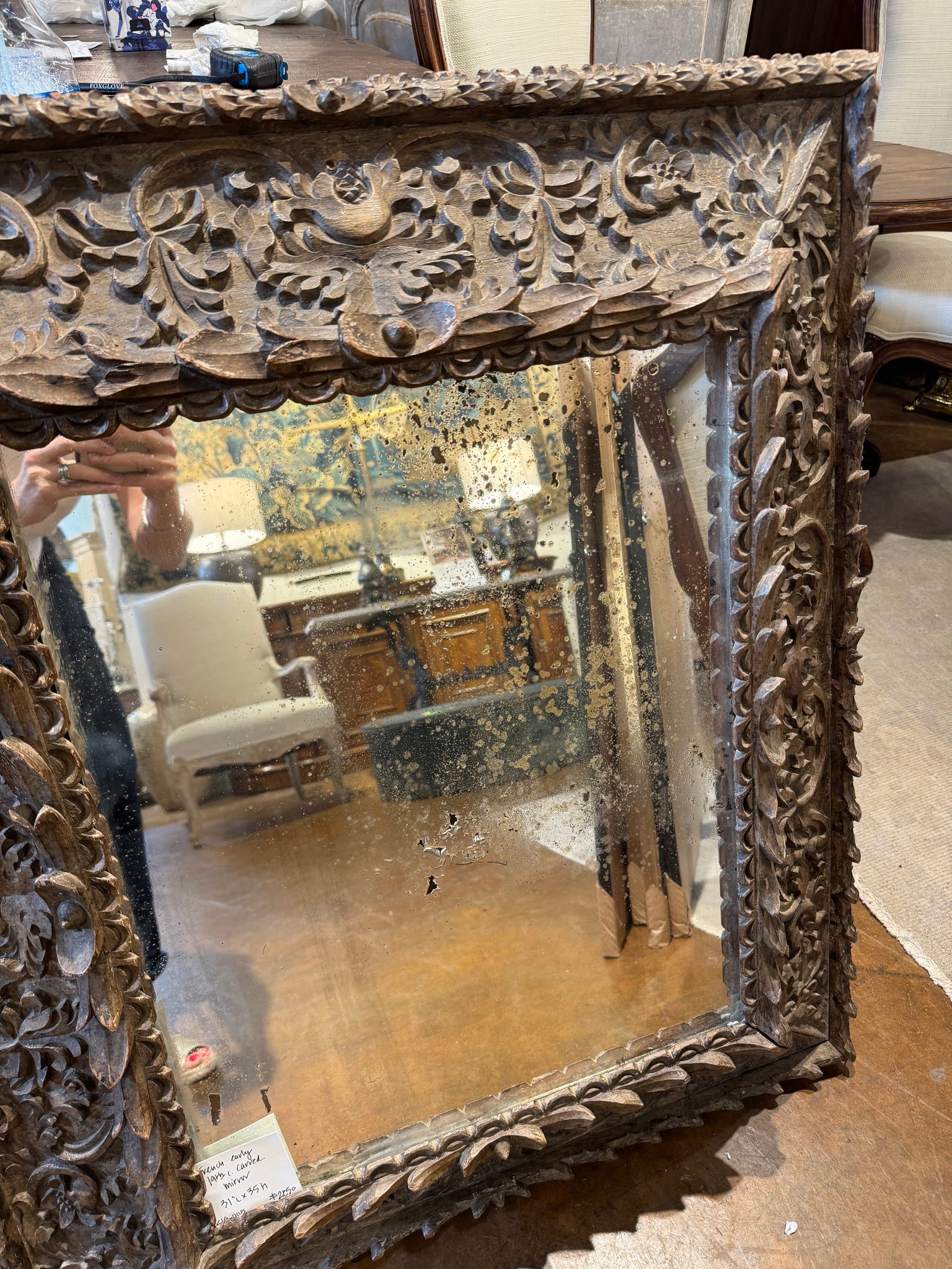French Early 19th c Mirror
