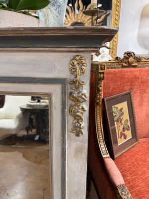 French Painted Mirror