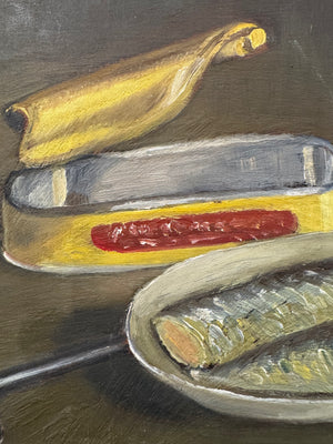 French Sardine Painting