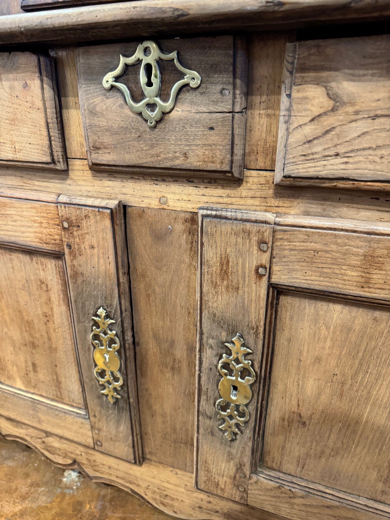 French 19th c Oak Buffet