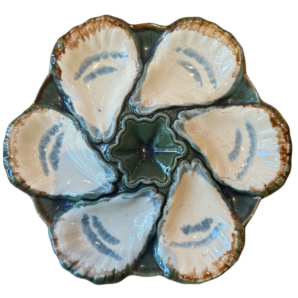 French Oyster Plate (3 avail)