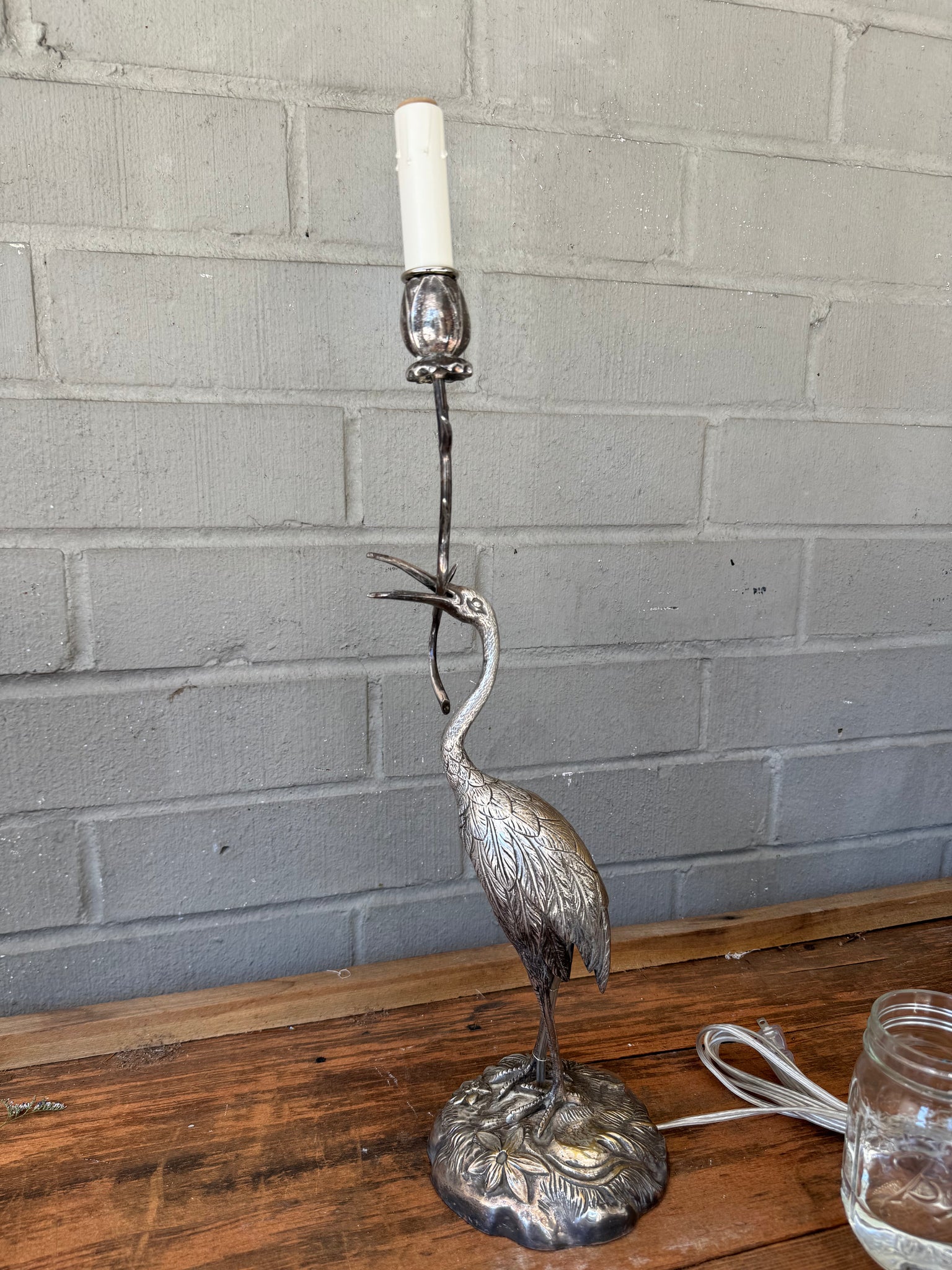 Spanish Herron Lamp