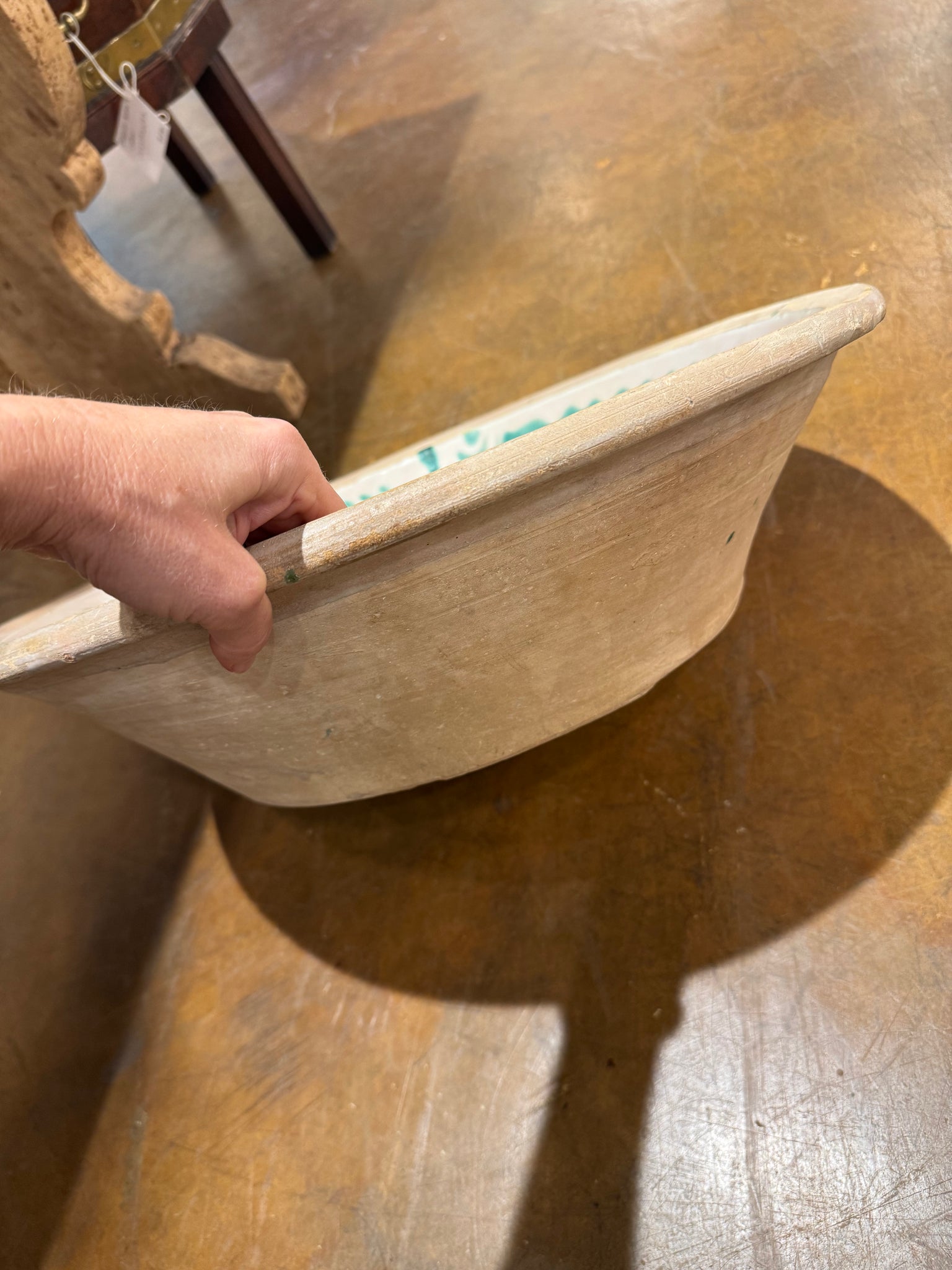 Spanish Green Labrillo Bowl