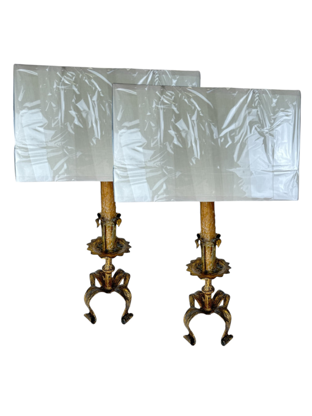 Pair Spanish Lamps