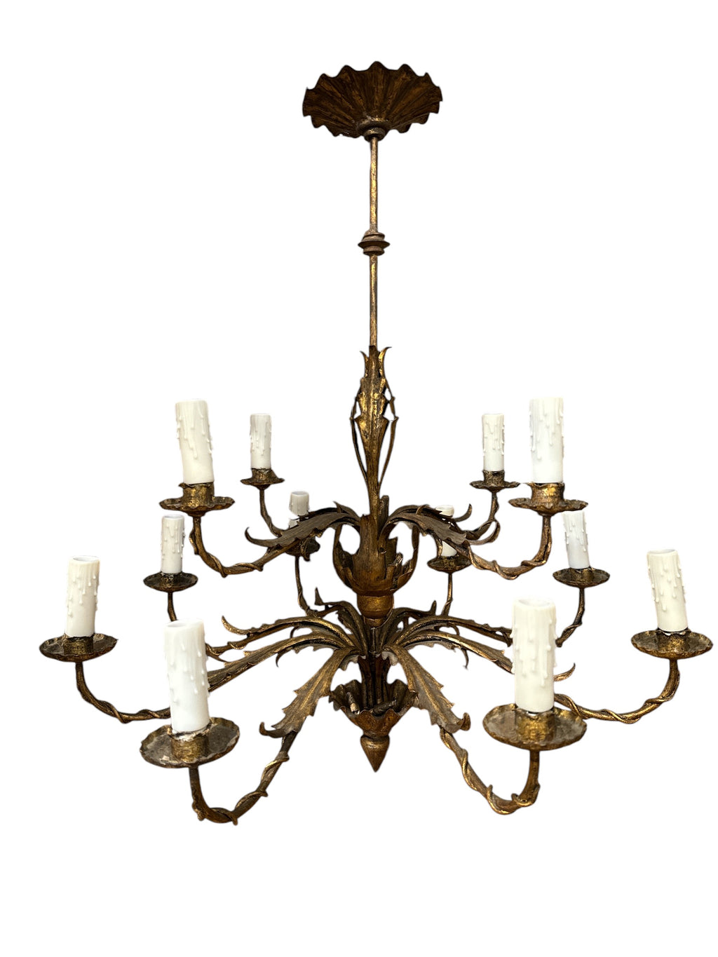 Italian Gilt Chandelier