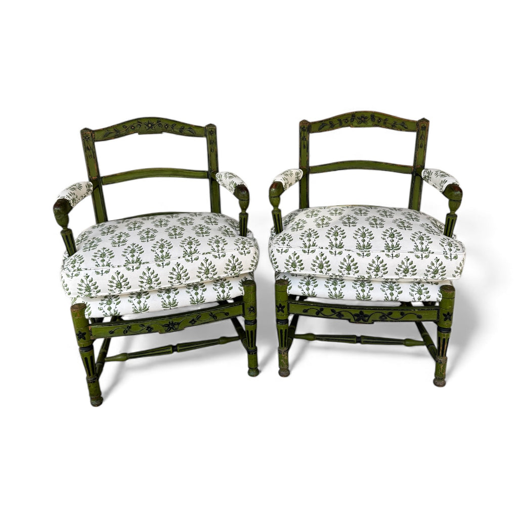 Pair French Chairs