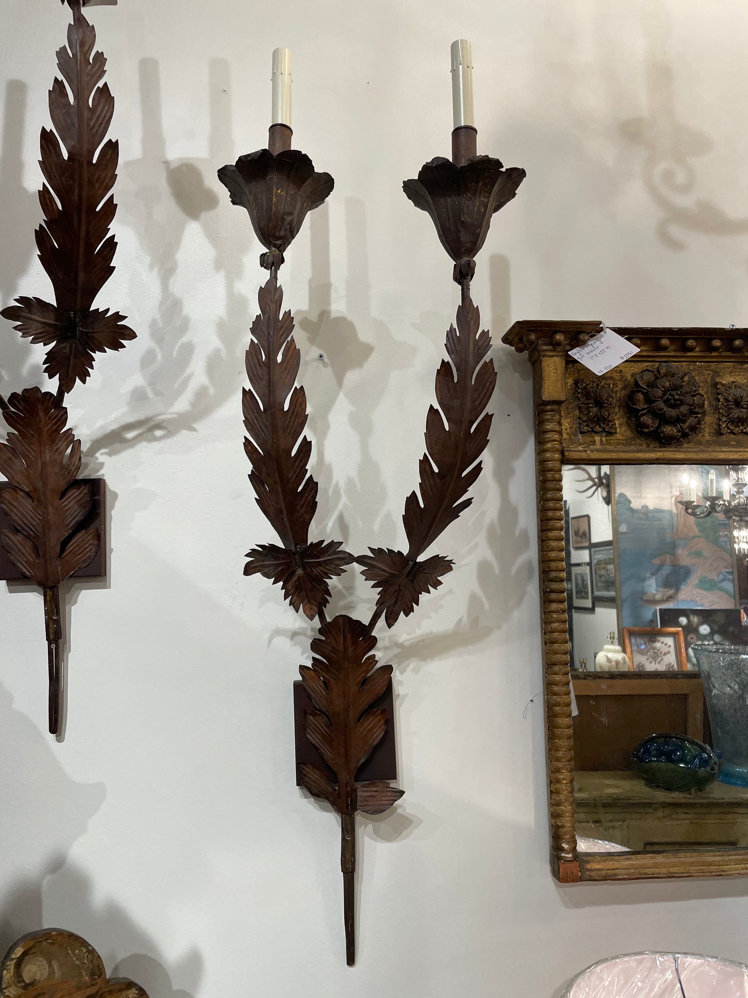 Pair of French 18th Sconces