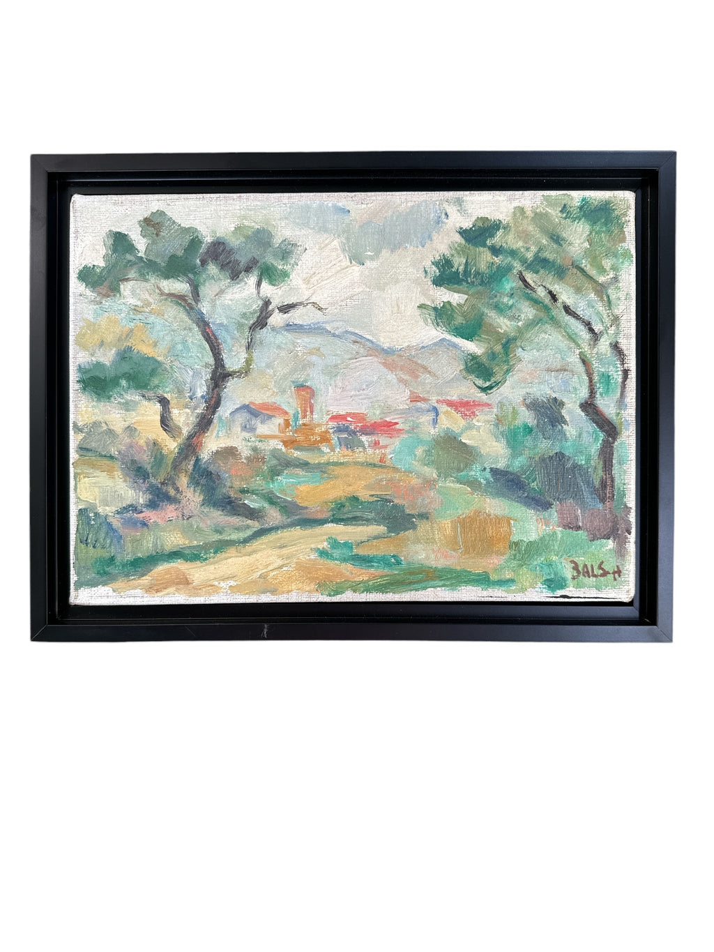 French Oil on Canvas