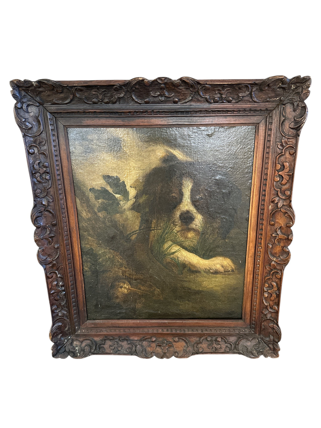 19th c French Hunt Painting