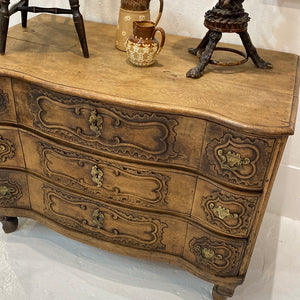18th-c. Northern Italian Carved Chest