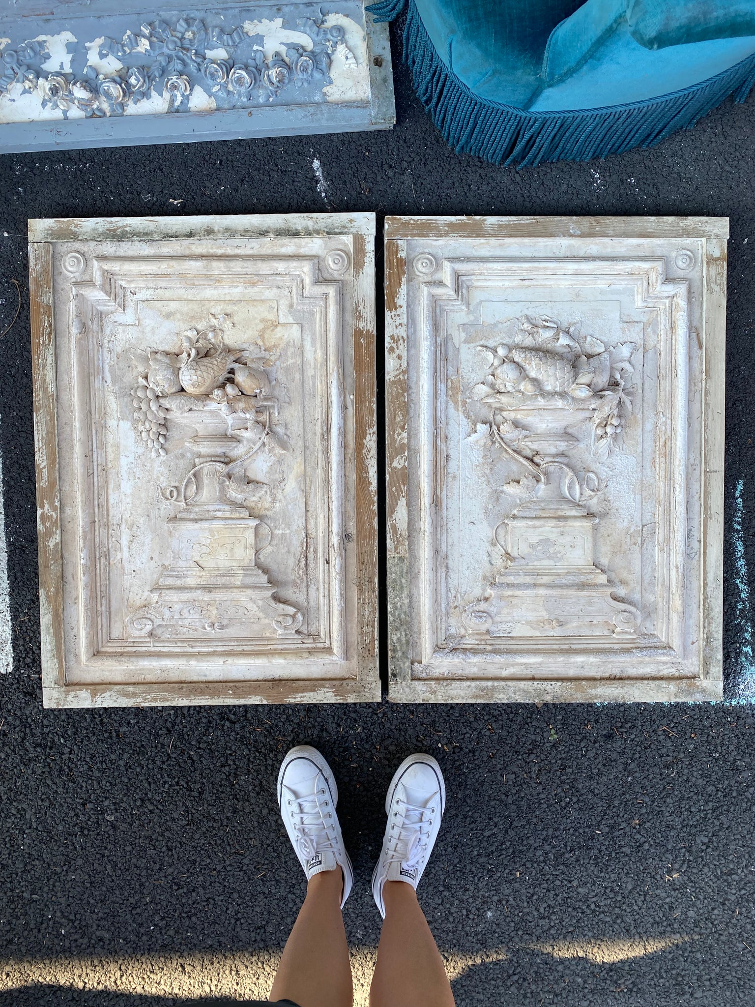 Pair French Panels (two sets)