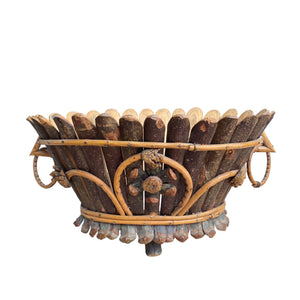 French Tramp Art Basket
