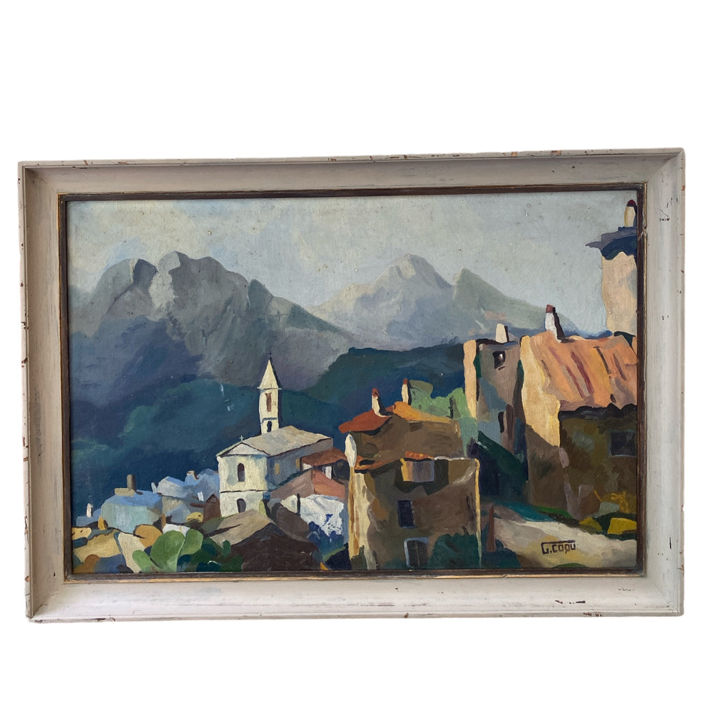 Framed French Painting