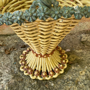 French Ceramic Basket