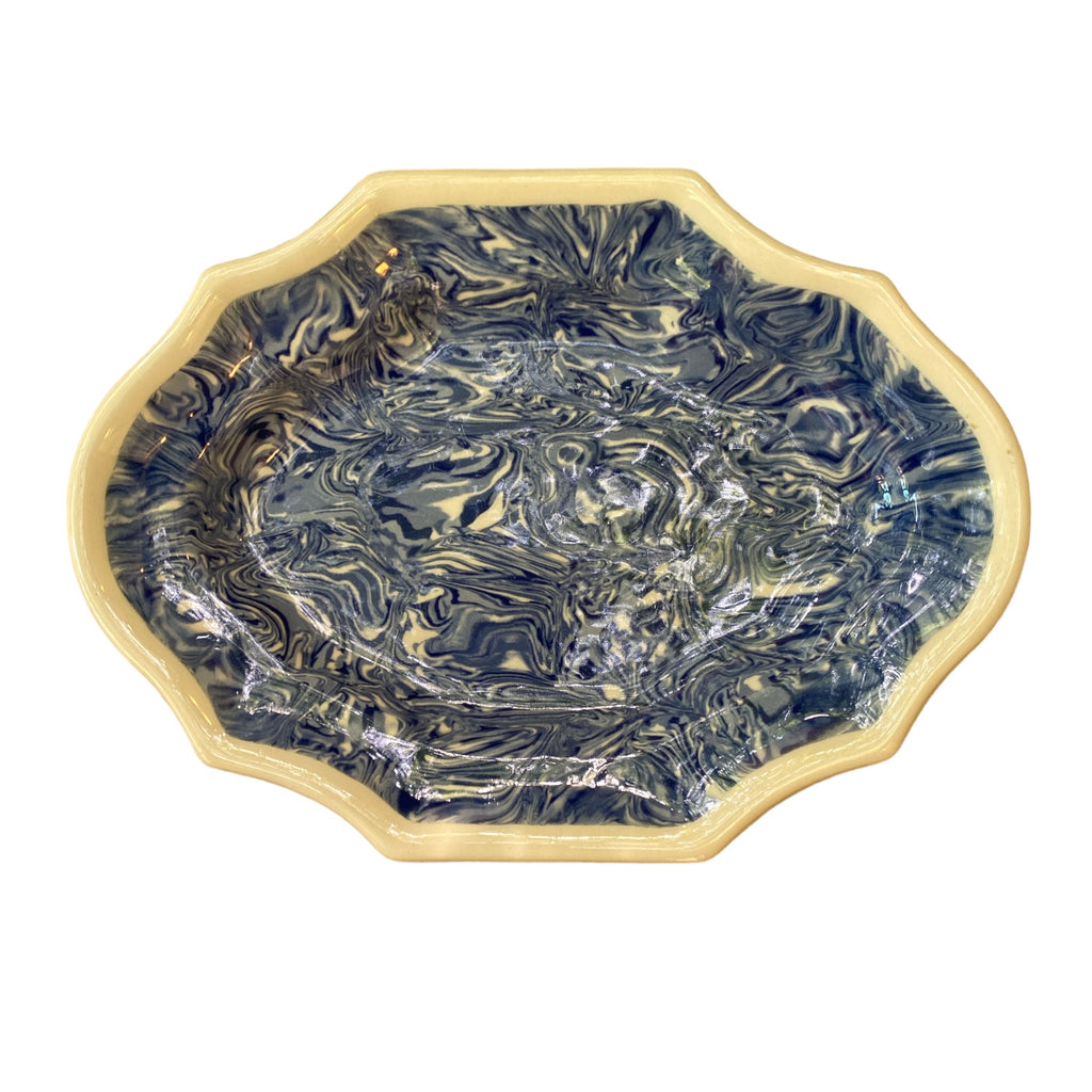 Blue Aptware Platter