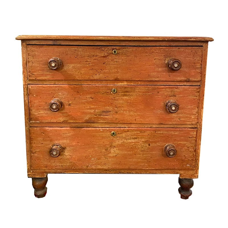 English Painted Chest