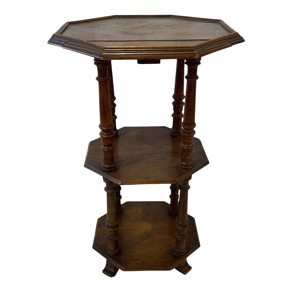 19th-C. French Tiered Table