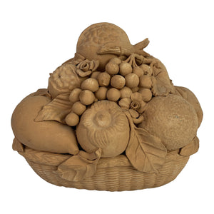 19th C. Italian Terracotta Fruit Basket