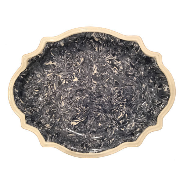 French Blue Aptware Large Platter