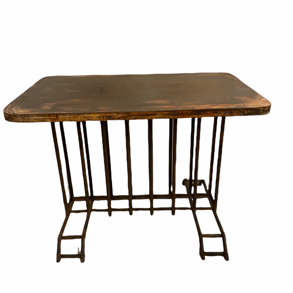 French Iron Bisto Table (pair available)