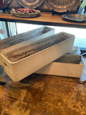 French Concrete Jardiniere (4 available)