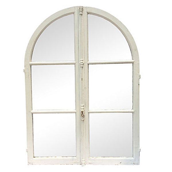 Antique-French-Arched-Windows-Pair