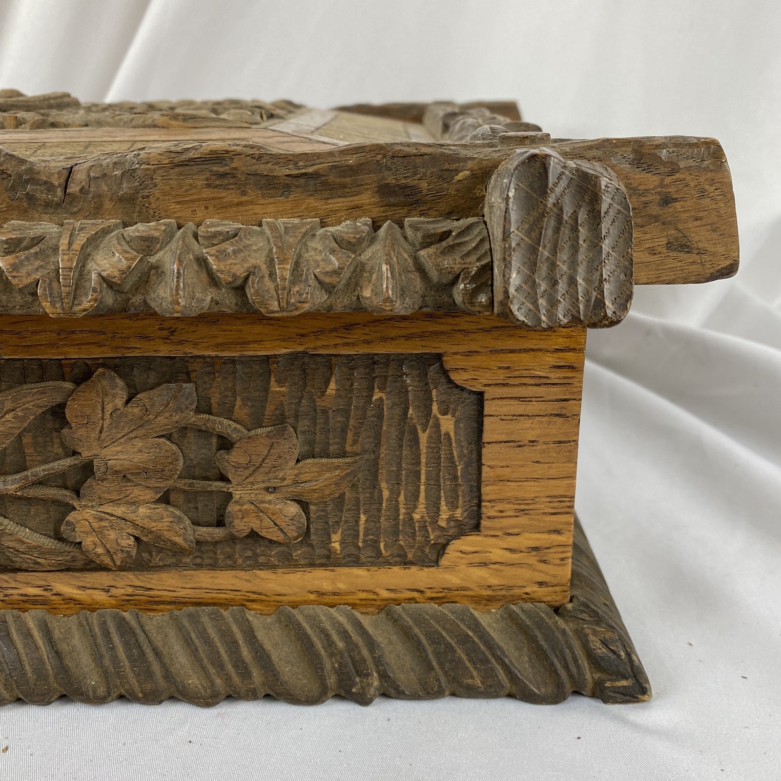 Black Forest Carved Bible Box