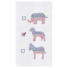 Dog Political Party Towel