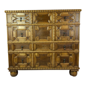 Early 20th C. Danish Carved Chest
