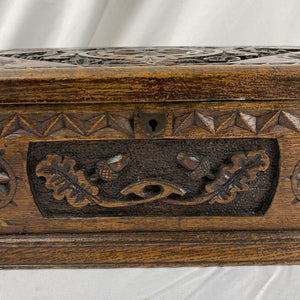 English Carved Box
