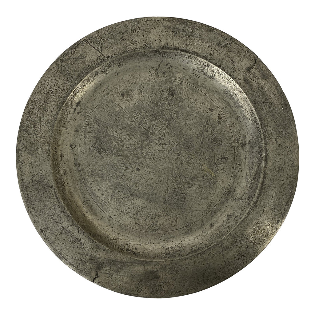 English Pewter Charger (Pair available)
