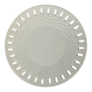 European Creamware Reticulated Plate (3 available)