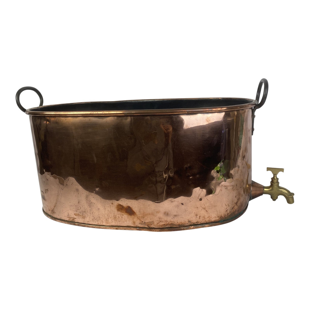 French Copper Wine Tub – HeatherCookAntiques