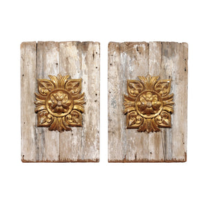 Pair of 19 C. French Gilt Panels
