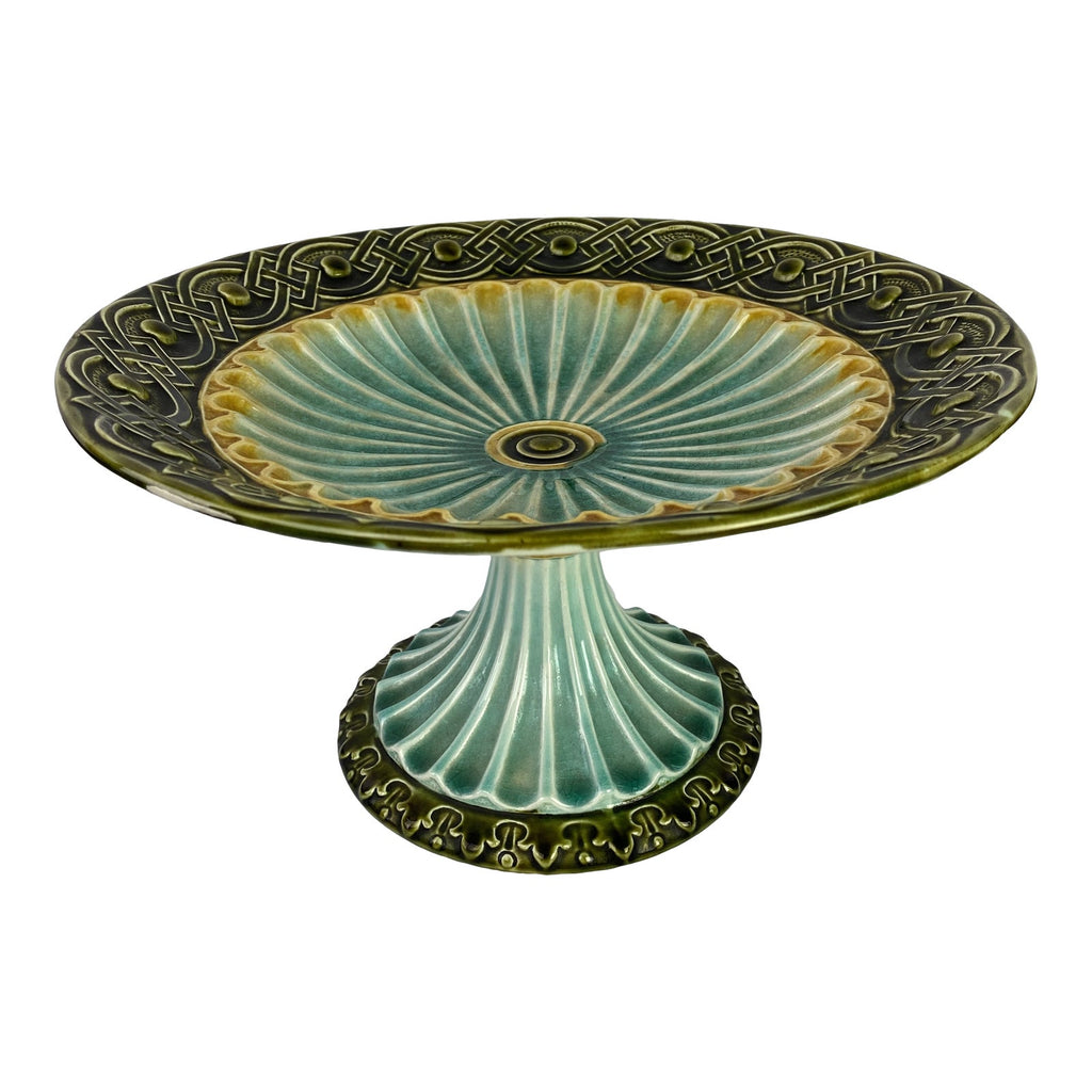 Swedish Art Deco Majolica Compote