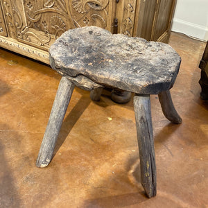 French Live Edge Small Table