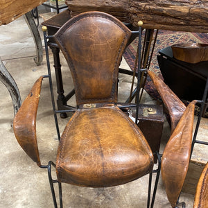 French Art Deco Chairs, Pair