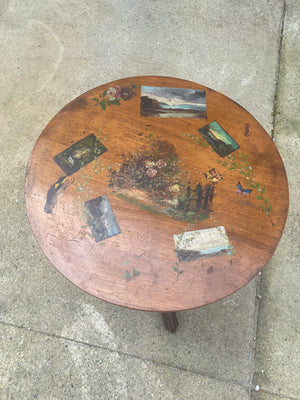 French Hand painted Table