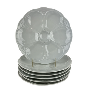 French Oyster Plates, S/6