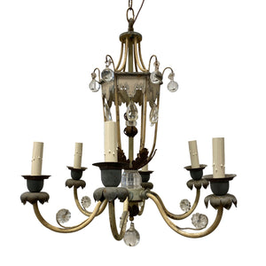 French Tole Chandelier