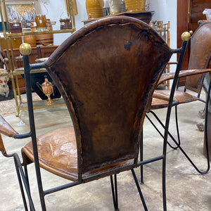 French Art Deco Chairs, Pair