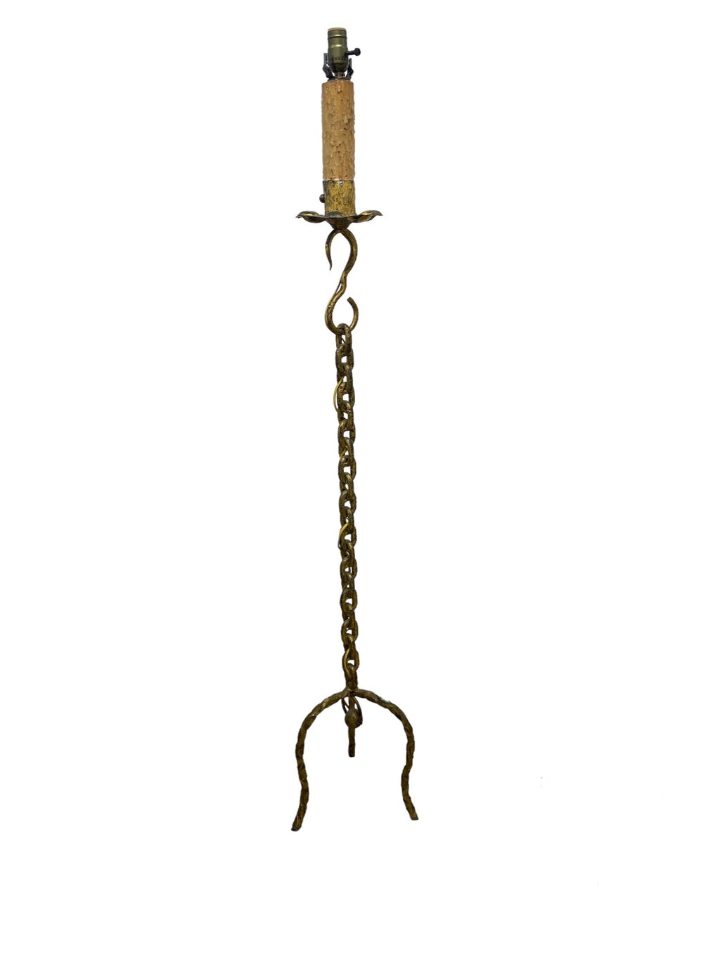 Spanish Gilt Floor Lamp