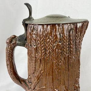 French Faux Bois Jug